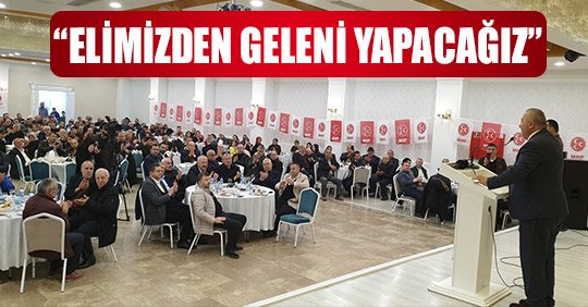 Cemal Enginyurt Muhtarlarla Bir Araya Geldi