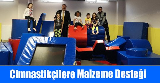 Cimnastikçilere Malzeme Desteği