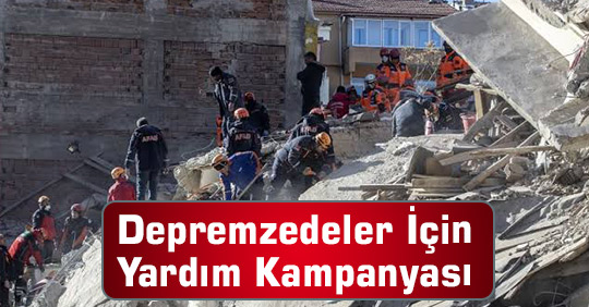 Depremzedeler İçin Yardım Kampanyası
