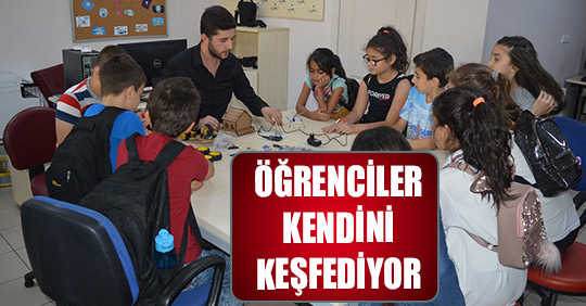 ÖĞRENCİLER KENDİNİ KEŞFEDİYOR