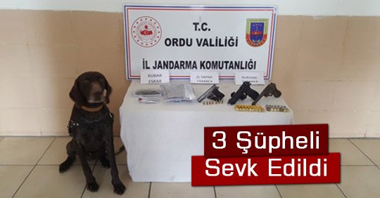 3 Şüpheli Sevk Edildi