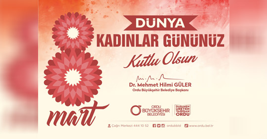 “KADINLAR MİLLETİMİZİN RUHU OLMUŞTUR”
