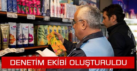 Denetim Ekibi Oluşturuldu