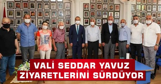 Vali Yavuz Ziyaretlerini Sürdüyor