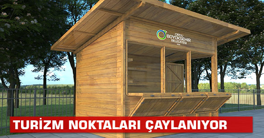 TURİZM NOKTALARI ÇAYLANIYOR