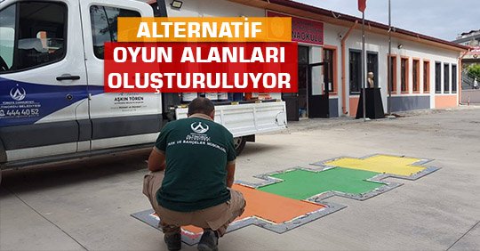 Alternatif oyun alanları oluşturuluyor