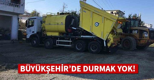 BÜYÜKŞEHİR’DE DURMAK YOK!
