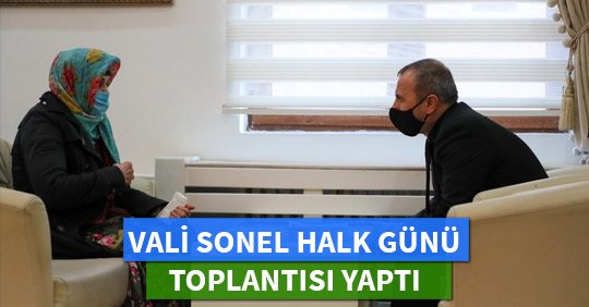 HALK GÜNÜ TOPLANTISI YAPILDI