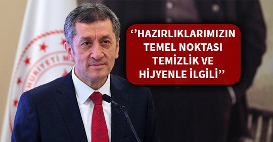 ‘’HAZIRLIKLARIMIZIN TEMEL NOKTASI TEMİZLİK VE HİJYENLE İLGİLİ’’