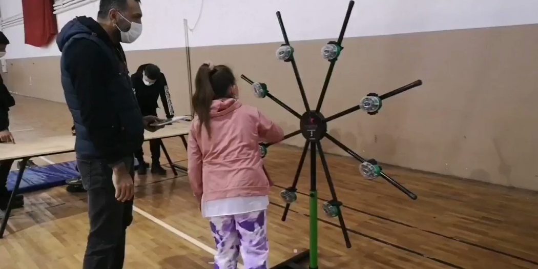 Sportif Yetenek Testi Taraması Yapıldı