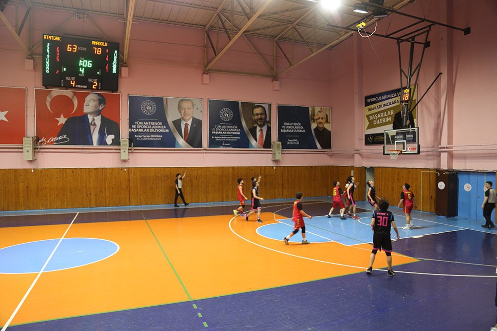 ORDU DA OKUL SPORLARI HEYECANI