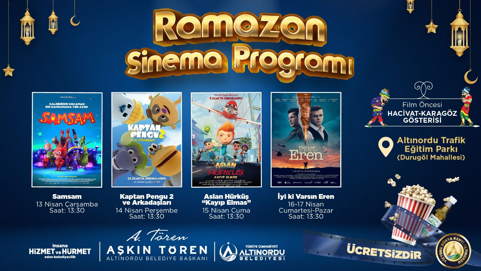 EFSANE SİNEMA GÜNLERİ YENİDEN BAŞLIYOR