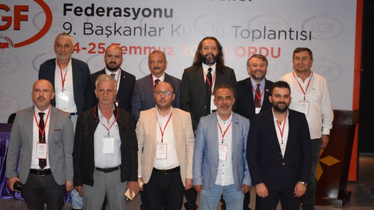 KARADENİZ GAZETECİLER FEDERASYONU’NDA GÖREV BÖLÜMÜ YAPILDI