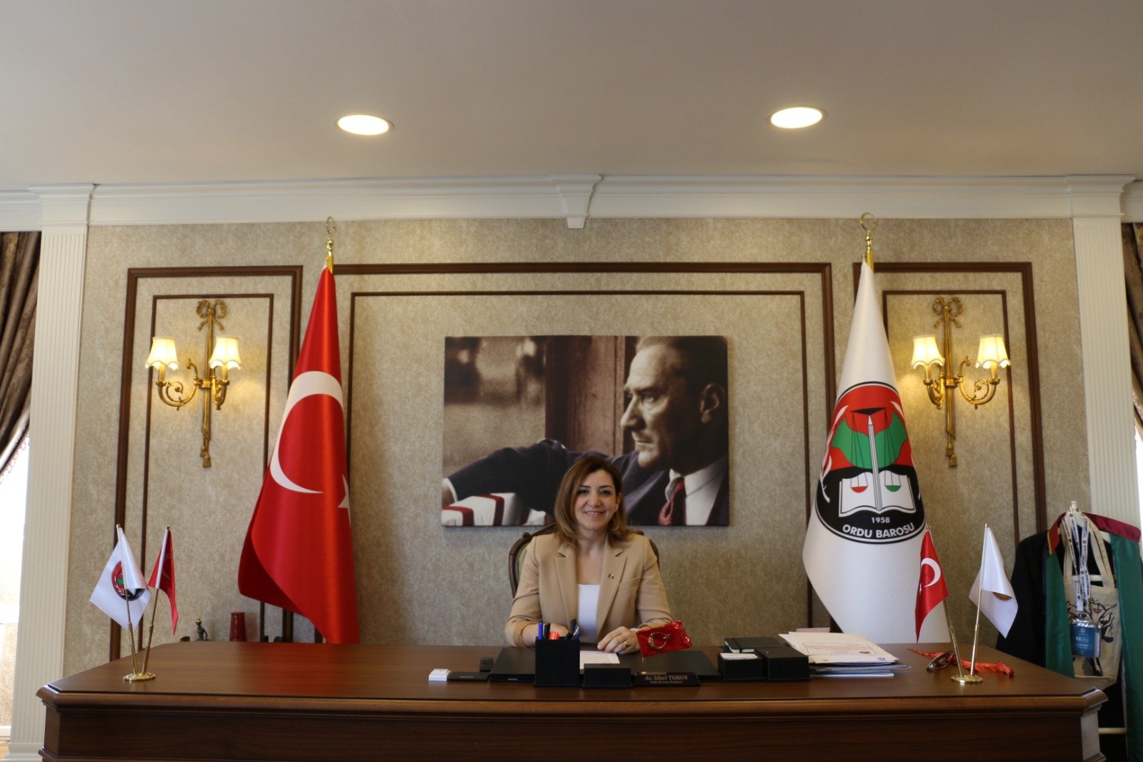 ORDU BAROSU BAŞKANI SİBEL TORUN YENİDEN ADAY OLDU