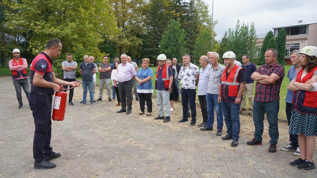 OBİTEM 22 BİN KİŞİYE YANGIN EĞİTİMİ VERDİ