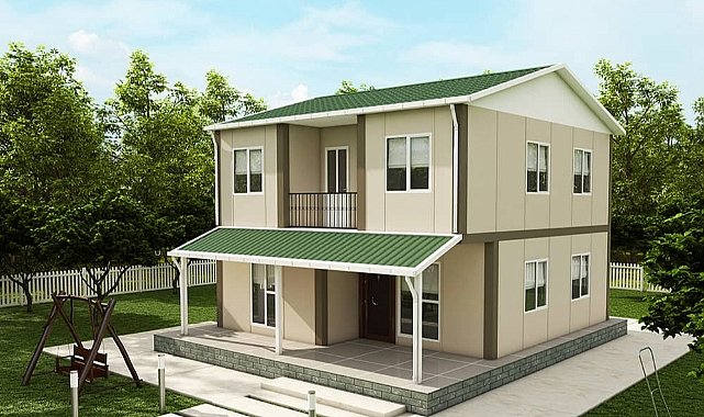 PREFABRİK EVLERE YOĞUN TALEP VAR