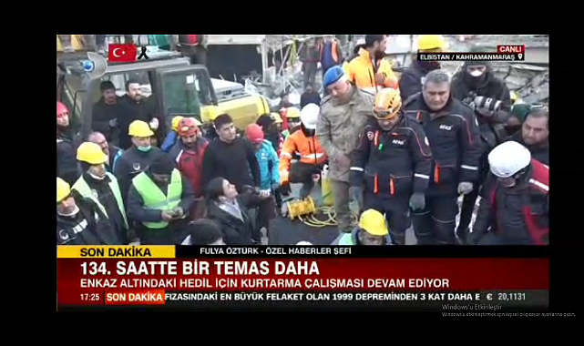 TÜM EKİBLER CANLA BAŞLA ÇALIŞIYOR