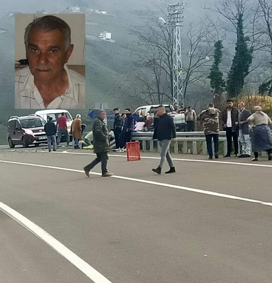 DERE YOLUNDA KAZA: 1 ÖLÜ