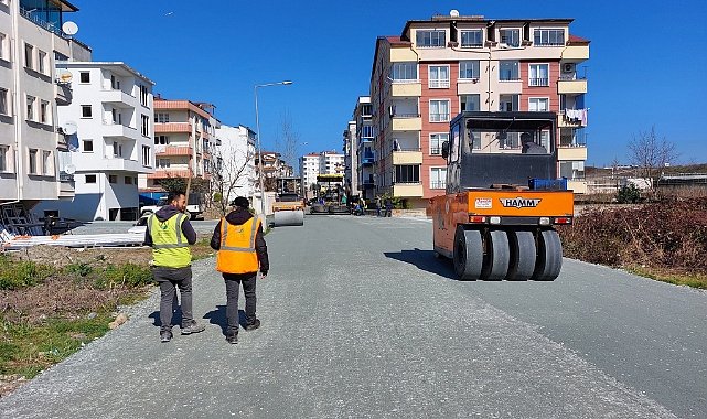 ALTINORDU BELEDİYESİ ASFALT ÇALIŞMALARINA DURUGÖL MAHALLESİNDE DEVAM EDİYOR