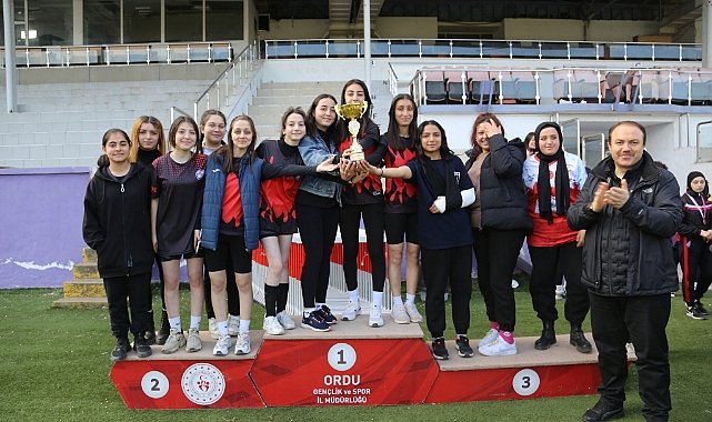 ORDU’DA PUANLI ATLETİZM MÜSABAKALARI YAPILDI