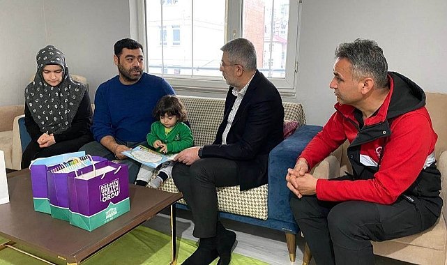ORDU’DAN ‘EVİM YUVAN OLSUN’ KAMPANYASINA DESTEK