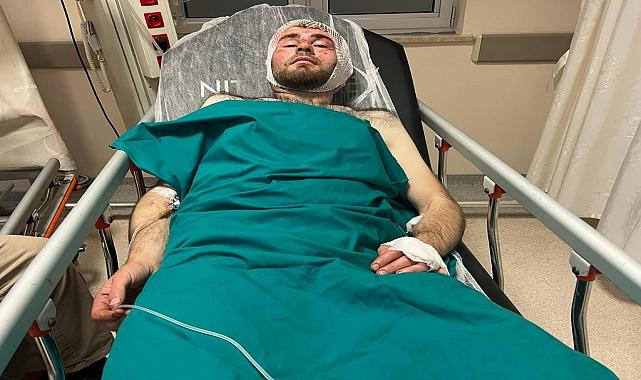 Seyir halindeki kamyonetten düştü