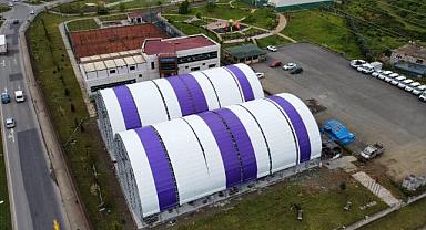 TENİS KORTLARINDA ÇALIŞMALARDA SONA GELİNDİ