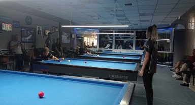 Alaçam'da 3 Bant Bilardo Grand Prix Yaz Turnuvası düzenlendi