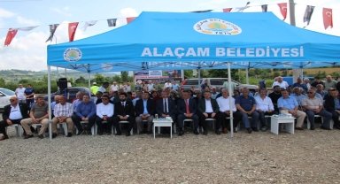 Alaçam'da şehirler arası otobüs terminalinin temeli atıldı 