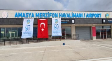 Amasya Merzifon Havalimanı mayıs ayında 10 bin 616 yolcu ağırladı