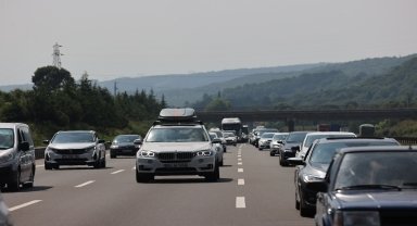 Anadolu Otoyolu'nun Düzce ve Bolu geçişinde bayram yoğunluğu