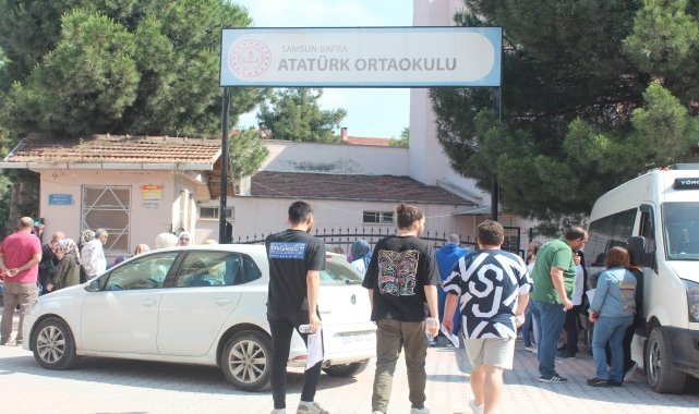 Bafra'da 6 bin 402 YKS'ye girdi