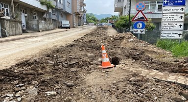 Bartın'da doğal gaz hattı çalışmasında tarihi kalıntılar bulundu