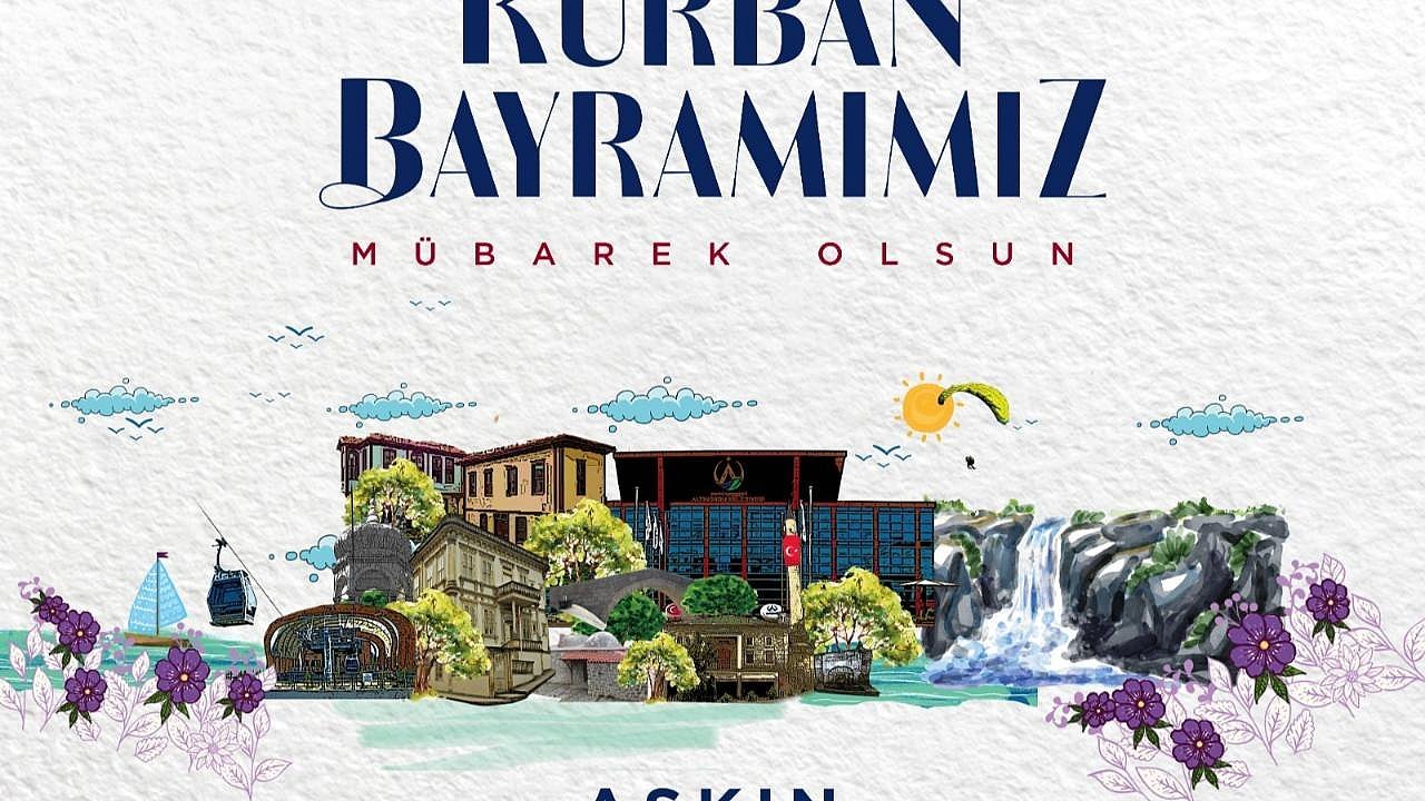 BAŞKAN AŞKIN TÖRENDEN KURBAN BAYRAMI MESAJI