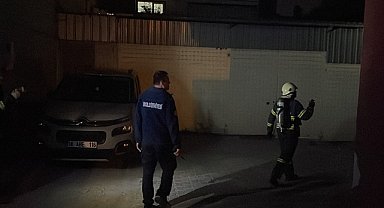 Bolu'da mahalleyi saran duman ve yanık kokusu ekipleri seferber etti