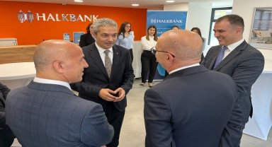 Halkbank, Sırbistan'ın başkenti Belgrad'da yeni şube açtı