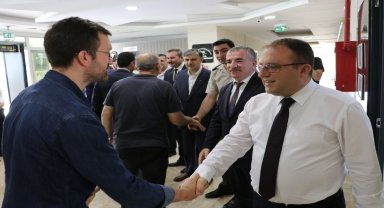 Havza'da bayramlaşma programı düzenlendi