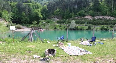 Karabük'te gölete giren genç boğuldu