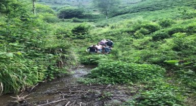Rize'de ilkel teleferikten düşen kadın yaralandı