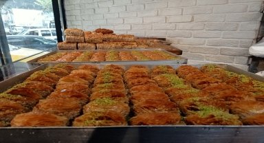 Samsun'da bayram öncesi tatlı siparişi yoğunluğu