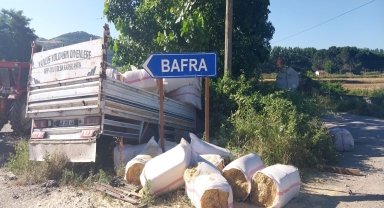 Samsun'da iki kamyonet çarpıştı, 3 kişi yaralandı
