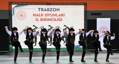 Trabzon'da Halk Oyunları İl Birinciliği yapıldı