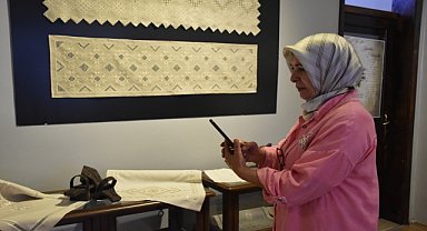 Trabzon'da "İğneden Hikayeler" sergisi açıldı