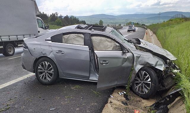 Trafik kazalarında 4 kişi yaralandı