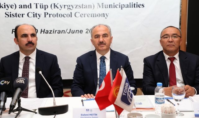 Türk Dünyası Belediyeler Birliği Toplantısı Rize'de yapıldı