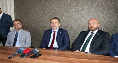 Yeniden Refah Partisi Genel Başkanı Erbakan, Karabük'te konuştu: