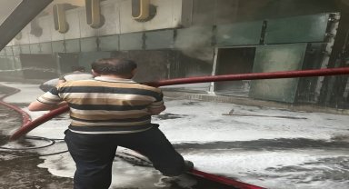 Zonguldak'ta kereste fabrikasında çıkan yangında 4 işçi dumandan etkilendi 