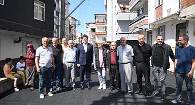 ALTINORDU'DA ALTYAPI VE ULAŞIM YATIRMLARI HIZ KESMİYOR