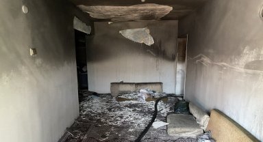 Düzce'de evdeki su ısıtıcısından çıkan yangın söndürüldü