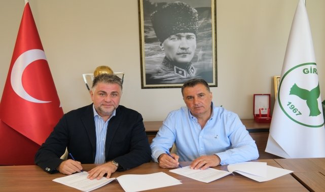 Giresunspor, teknik direktör Mustafa Kaplan ile resmi sözleşme imzaladı